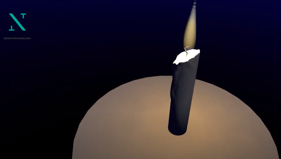 the candle in instacalm vr