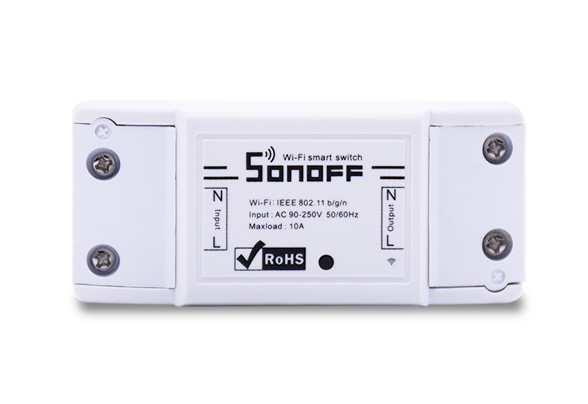 back view sonoff wifi smart switch